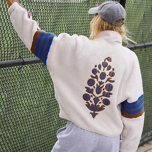 FP Movement by Free People Mountain High Sporty Logo Fleece NEW WITH TAGS